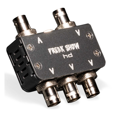 Freakshow HD MSX4-L 1x4 Microsplit Reclocking DA 4K 12G/3G SDI Splitter - LEMO Power Connector