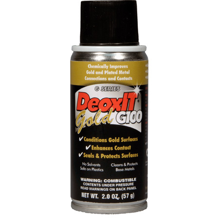 CAIG Products DeoxIT® Gold G100 - Spray 100 Percent Solution 57g