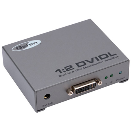 Gefen EXT-DVI-142DLN One Dual Link DVI Source Splitter to two Dual Link DVI Outs