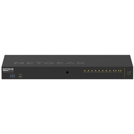 Netgear AV Line M4250 Series GSM4212P 12-Port / 8x PoE+ 125W / 2x 1G / 2x SFP Managed Switch