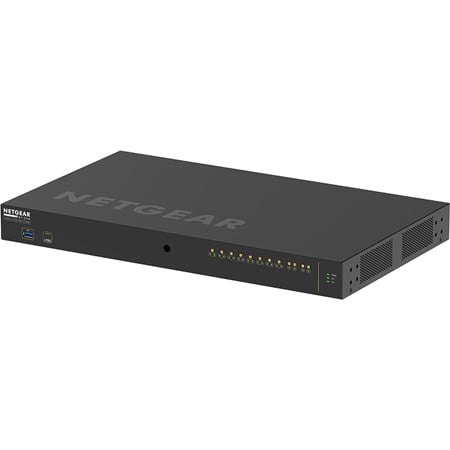 Netgear AV Line M4250 Series GSM4212UX 12-Port /Ultra90 8x PoE++ 720W / 2x 1G / 2x SFP+ Managed Switch