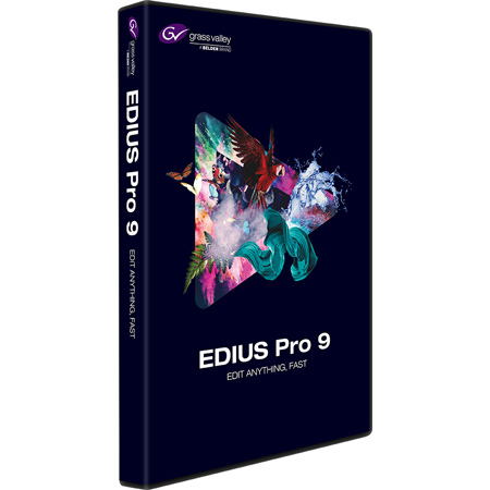 Grass Valley EDIUS PRO 9 Home Edition 4k Video Editing Software - Download