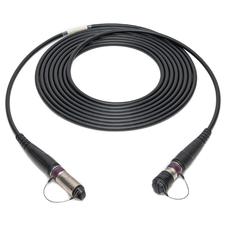 Camplex HF-NOFNOM-M-0100 Neutrik DRAGONFLY Female to Neutrik DRAGONFLY Male Mobile Fiber Optic Cable - 100 Foot