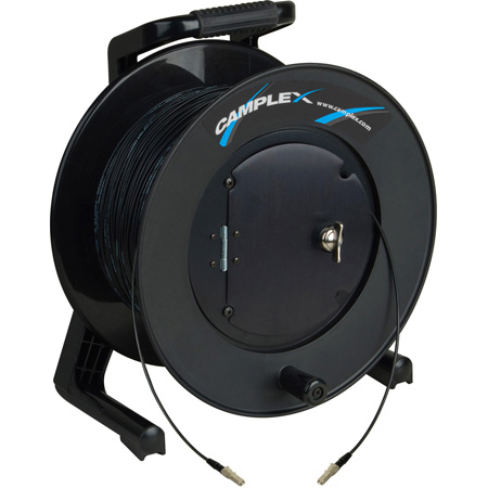 Camplex HF-TR1M1-LC-1000 TAC1 Simplex 1-Channel OM1 Multimode LC Fiber Optic Tactical Cable Reel - 1000 Foot