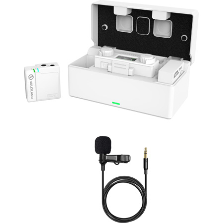 Hollyland LARK 150 SOLO 2.4GHz AFH 1-Person Clip-on Wireless Microphone System - White