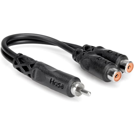 Hosa YRA-104 RCA to Dual RCAF Y Cable