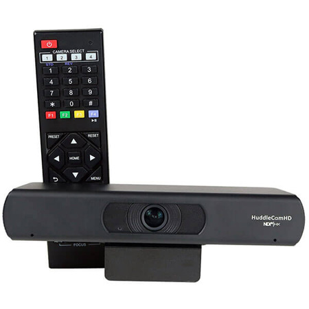 HuddleCamHD HC-EPTZ-NDI Pro IP 4K EPTZ Webcam with NDI & Dual-Microphone Array