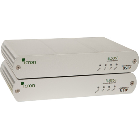 Icron EL5363 KVM Extender HDMI plus USB 2.0 over 100m CAT 5e/6/7