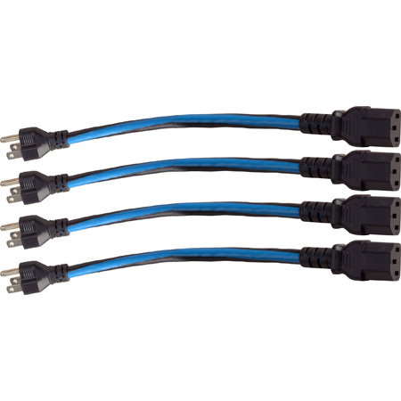 Middle Atlantic IEC-24x4 IEC Power Cord 24 Inches (Pack of 4)