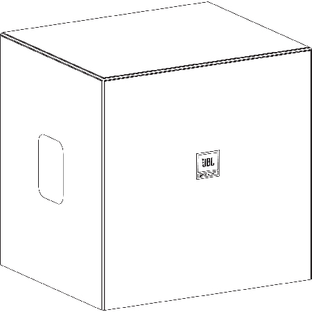 JBL SRX918S CVR Soft Cover for a Single SRX918S Subwoofer
