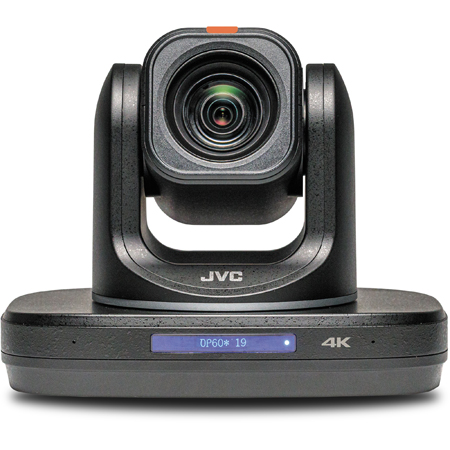 JVC KY-PZ510BU Ultra Wide Angle 4K60P HEVC Auto-Tracking PTZ Camera with 3G-SDI/HDMI/USB/IP Output - Black