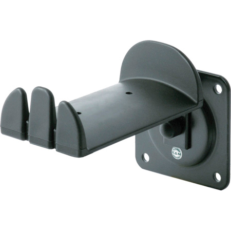 K&M 16310 Ear Phone Wall Mount - Black