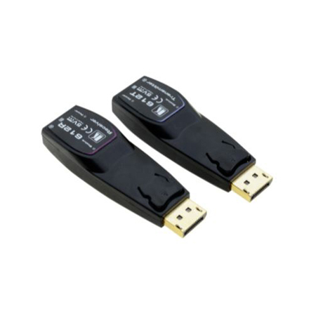 Kramer 612R/T 4K60 4:4:4 DisplayPort 1.2 Transmitter/Receiver over Extended-Reach MM/LC Fiber Optic - Set