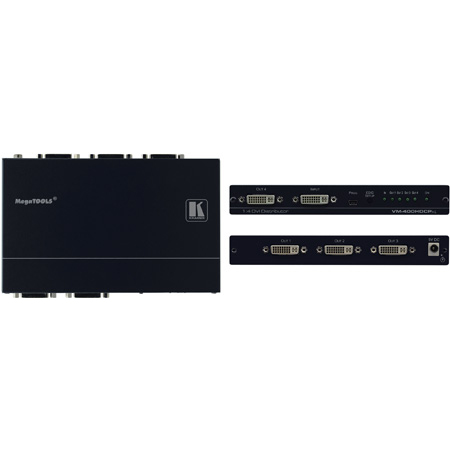 Kramer VM-400HDCPXL 1:4 4K60 4:2:0 DVI Distribution Amplifier