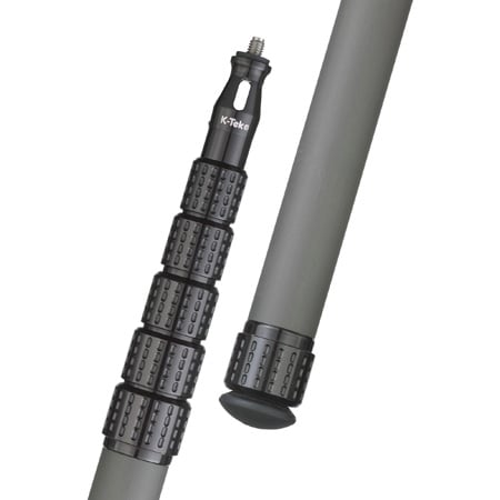 K-Tek KP20 20 Foot KlassicPro Graphite 6-Section Boompole - Un-cabled