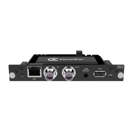 Kiloview RN-3 Cradle Series 3G-SDI Full NDI Encoding/Decoding Card - Tally / Line In/Out / 1080p60