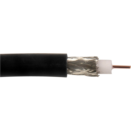 Canare L-4CFB 75 Ohm Digital Video Coax Cable RG-59 984ft Roll Black
