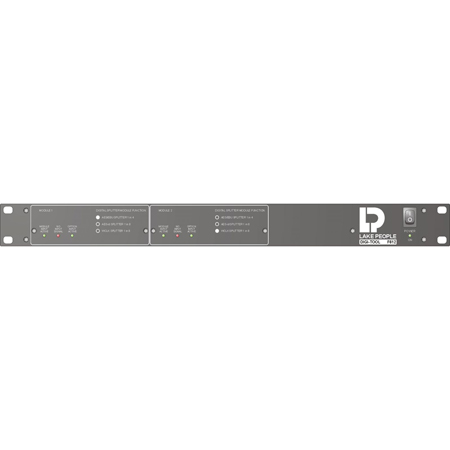 Lake People DIGI-TOOL F612 1RU 1 in 4 AES/EBU Digital Audio Splitter and 1 in 8 WCLK-id Splitter