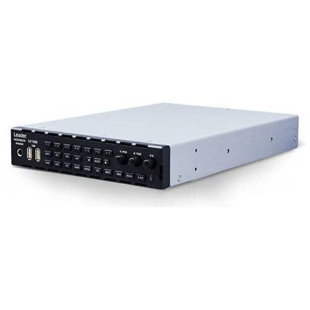 Leader LV7300-SER21 Multi SDI Zen Rasterizer Option adding Closed Captions - Displays EIA-607/708 and TELETEXT Captions