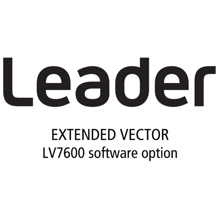 Leader LV7600-SER40 Extended Vector for LV7600 (software option)