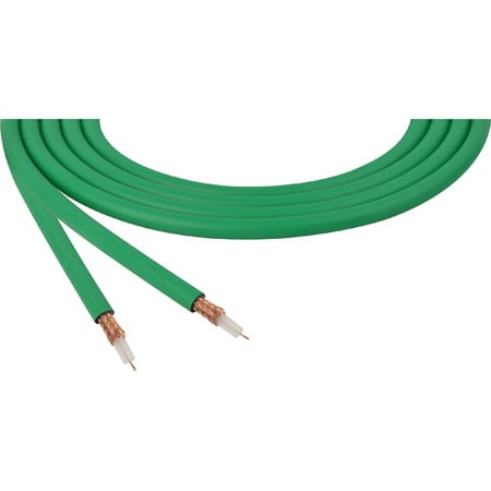 Canare LV-61S RG59 75 Ohm Video Coaxial Cable 500ft Roll - Green
