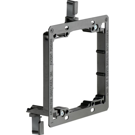 Arlington LV2 Low Voltage Mounting Bracket 2-Gang Existing Construction