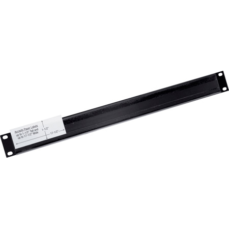 Middle Atlantic PBL1-ID 1RU Rackmount Sign Holder / Blank Panel with I. D. Strip