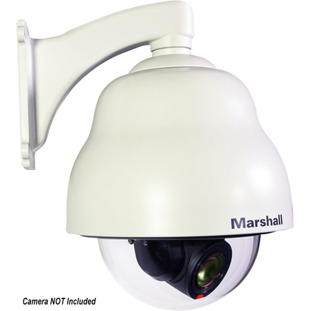 Marshall CV6XX-DH Outdoor IP66 Dome Housing for CV620/CV612/CV630 Security Cameras - White