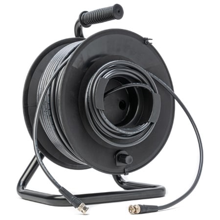 MarkerReel 1-Channel BNC 3G-SDI Cable Reel with Belden 1694A RG6 - 250 Foot