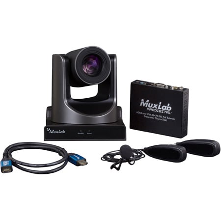 MuxLab 500786-PoE MuxStream Single-Camera Live Streaming Solution - PoE - 30x Zoom