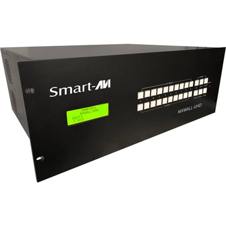 Smart-AVI MXWALL-UHD 32x32 Ultra HD 4K/60Hz Video Wall Processor with Seamless Matrix Features