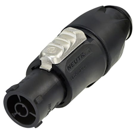 Neutrik NAC3FX-W-TOP Cable End Connector powerCON TRUE1 TOP - Female - PWR Out - Screw Terminals - IP65 - UV Rated - 20A