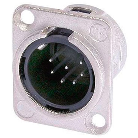 Neutrik NC7MD-L-1 7-Pin XLR Male Panel/Chassis Mount Connector