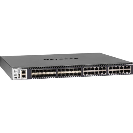 Netgear AV Line XSM4348S-100NES 24-Port Fully Managed Ethernet Switch M4300-24X24F - 48x10G