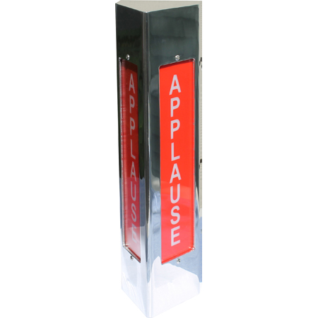 On-Air A-Frame 120 Volt LED APPLAUSE Light - Red