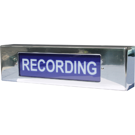 On-Air Simple 12 Volt LED RECORDING Light - Blue