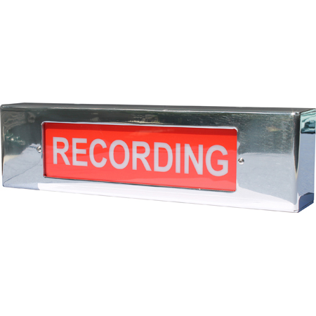 On-Air Simple 12 Volt LED RECORDING Light - Red