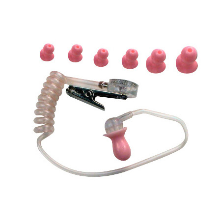 Audio Implements 160 OTCS-U Universal Audio Clarifier with Clothing Clip and 7 Assorted Ear Tips Acoustic Tube Kit