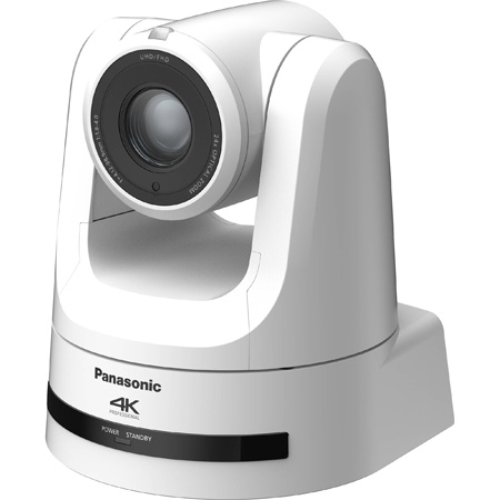 Panasonic AW-UE100WPJ 4K NDI Professional PTZ Camera - White