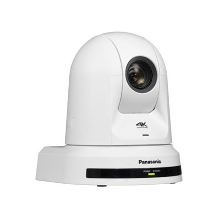 Panasonic AW-UE40 Motorized Optical 24x Zoom 4K PTZ Camera - White