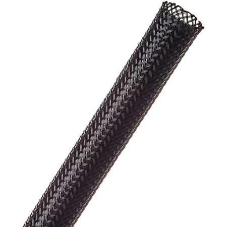 Techflex PTN0.75 3/4-Inch Flexo PET Expandable Tubing - Black - 250-Foot