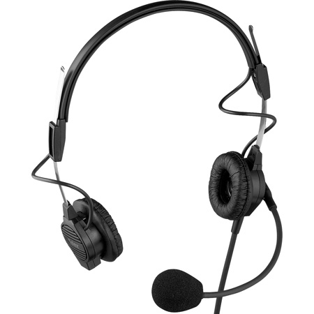 RTS PH-44R Dual-Sided Headset with A4M Connector