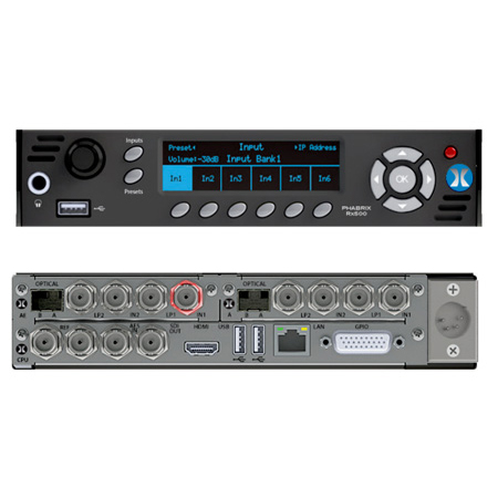 Phabrix PHRX500A Rx 1U 9.5 Inch Rack Mount Chassis - HD/SD-SDI Base Unit with CPU module Includes Analyzer Module