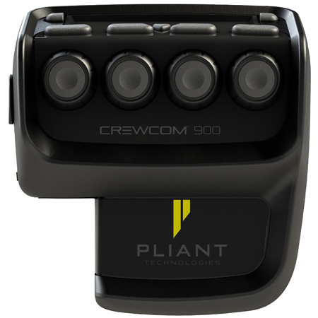 Pliant Technologies CRP-44-900 CrewCom 900MHz 4-Vol/4-Conf Radio Pack