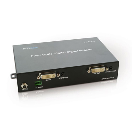 PureLink DVI-DOC-F Fiber Optic Digital Signal Isolator