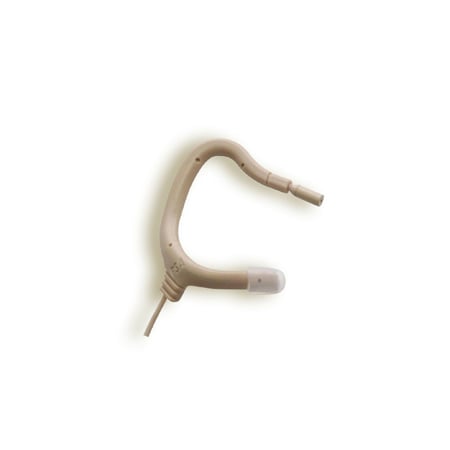 Point Source Audio EO-8WL-XSH-BE EMBRACE Earmount Omni Lavalier Microphone for Shure - Beige