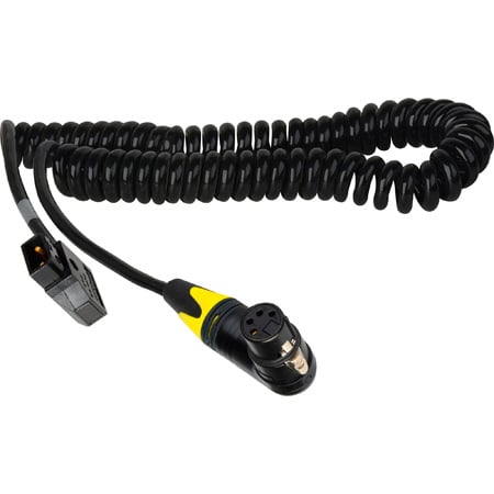 Laird POWERTAP-XF4-10C PowerTap Female to 4-Pin XLR-F Power Cable - 10 Foot Coiled