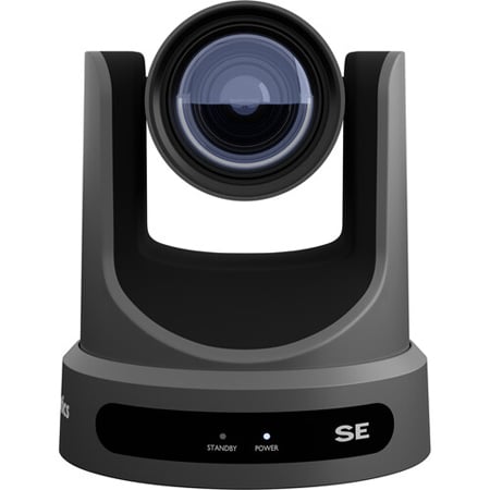 PTZOptics PT12X-SE-GY-G3 Move SE 12x 1080p60 PTZ Camera with 200ft Range Auto-Tracking - HDMI / SDI / USB and IP - Gray