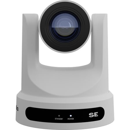 PTZOptics PT20X-SE-WH-G3 Move SE 20x 1080p60 PTZ Camera with 250ft Range Auto-Tracking - HDMI / SDI / USB and IP - White