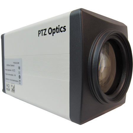 PTZOptics 20X 1080p HD-SDI Box Camera (White) US Style Power